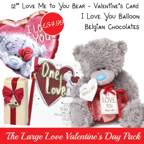 Large Love Valentines Day Pack £54.99